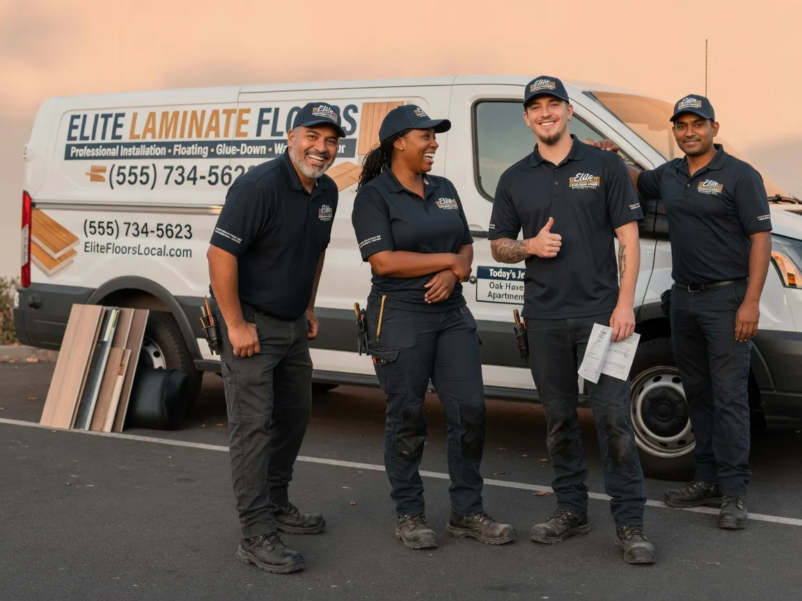 Laminate flooring installation company in Edna, KS